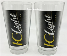 Iron City IC Light Pint Glass Set