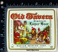 Old Tavern  Beer Label