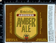 Weinkeller Aberdeen Amber Ale Label