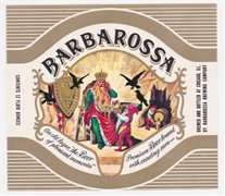 Barbarossa Beer Label