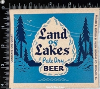 Land of Lakes Pale Dry Beer Label