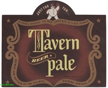 Tavern Pale Beer IRTP Label