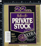 Haffenreffer Private Stock Malt Liquor Label