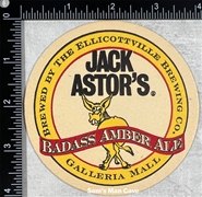 Jack Astor's Badass Amber Ale Coaster