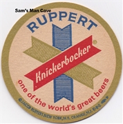 Knickerbocker One of the Worlds Beer Coaster