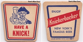 Knickerbocker Have KNICK Beer Coaster