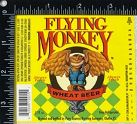 Pony Express Flying Monkey Wheat Label
