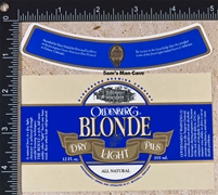 Oldenberg Blonde Dry Light Pils Label with neck