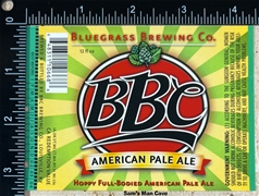 BBC American Pale Ale Beer Label