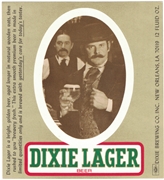 Dixie Lager Beer Label