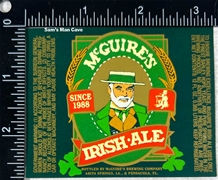 McGuire's Irish Ale Label
