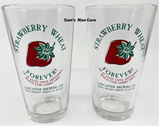 Lancaster Brewing Strawberry Wheat Glass Set