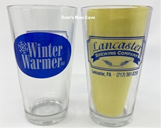 Lancaster Brewing Winter Warmer Ale Pint Glass Set