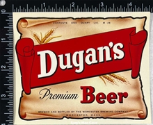 Dugan's Premium Beer Label