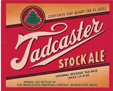 Tadcaster Stock Ale IRTP Beer Label