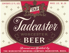 Tadcaster Worcester Beer Label