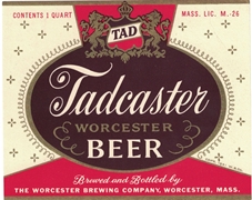 Tadcaster Worcester Beer Label