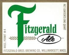 Fitzgerald Ale Beer Label