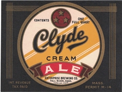 Clyde Cream Ale IRTP Beer Label