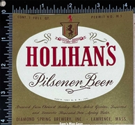 Holihan's Pilsener Beer Label