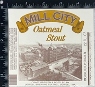 Mill City Oatmeal Stout Label