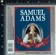 Samuel Adams Beer Label