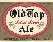 Old Tap Select Stock Ale Label