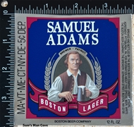 Samuel Adams Boston Lager Label