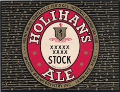 Holihan's Stock Ale IRTP Label