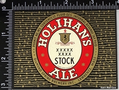 Holihan's Stock Ale IRTP Label