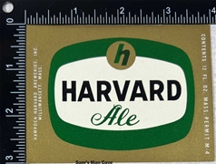 Harvard Ale Label