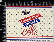 Connecticut Yankee Ale Label