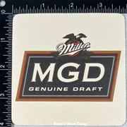 Miller Genuine Draft Beer Coaster