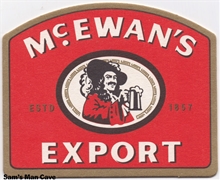 McEwans Export Beer Coaster