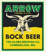 Arrow Bock Beer Label