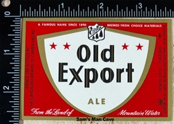 Old Export Ale Label