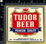 Tudor Beer Premium Quality Label