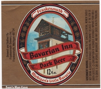 Frankenmuth Bavarian Inn Dark Beer Label