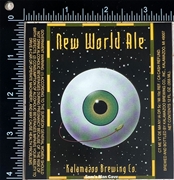 New World Ale Beer Label