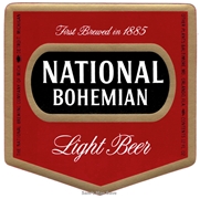 National Bohemian Light Beer Label