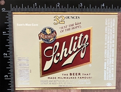 Schlitz Beer Label