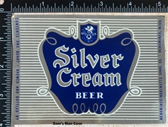 Silver Cream Beer Label