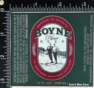 Boyne Pilsner Beer Label