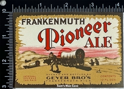 Frankenmuth Pioneer Ale IRTP Label