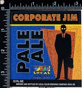 Corporate Jim Pale Ale Label