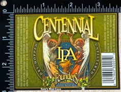 Founders Centennial IPA Label