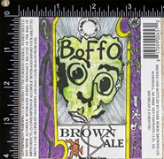 Dark Horse Boffo Brown Ale Label