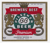 Brewers' Best IRTP Beer Label