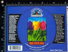 New Holland Red Tulip Ale Label
