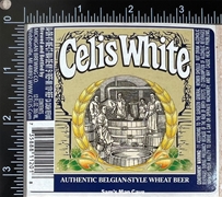 Celis White Sticker Beer Label